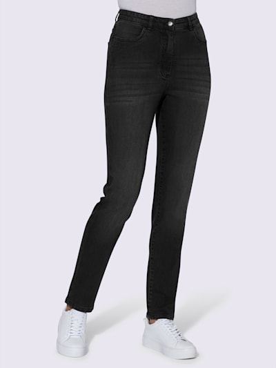 Jean taille haute hauteur de taille confortable