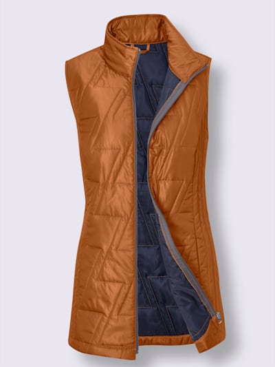 Gilet matelassé piquage affinant