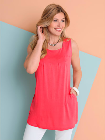 Débardeur long 100% viscose