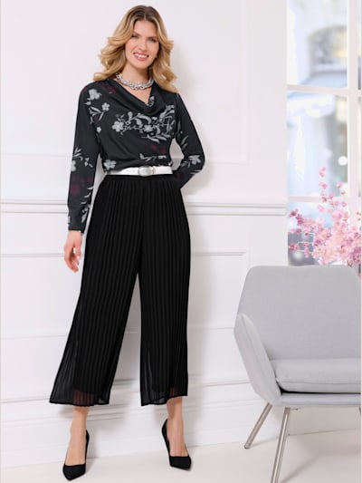 Tunique col bénitier flatteur