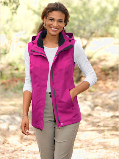Veste Femme Coupe-vent Imperméable Avec Capuche Parka Sport