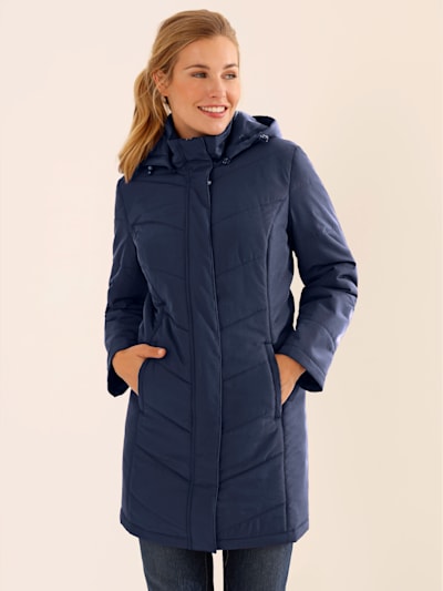 Veste longue garnissage chaud