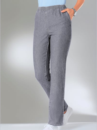 Jean ceinture élastique confortable