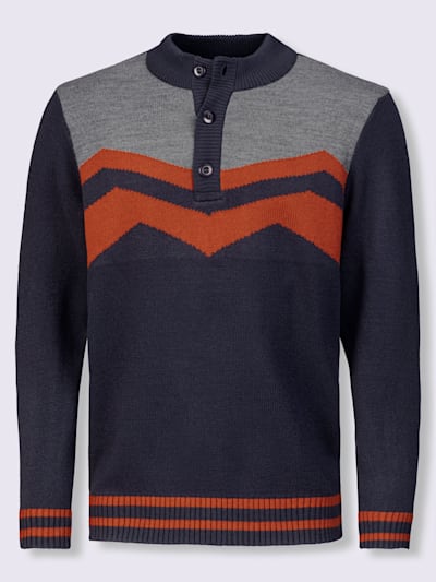 Pull col montant tendance