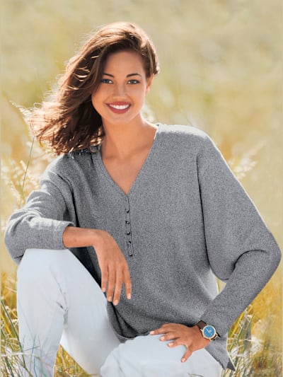 Pull en tricot qualité bouclée