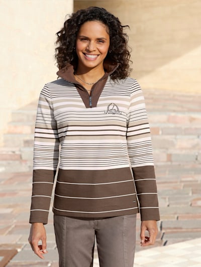 Sweatshirt pur coton