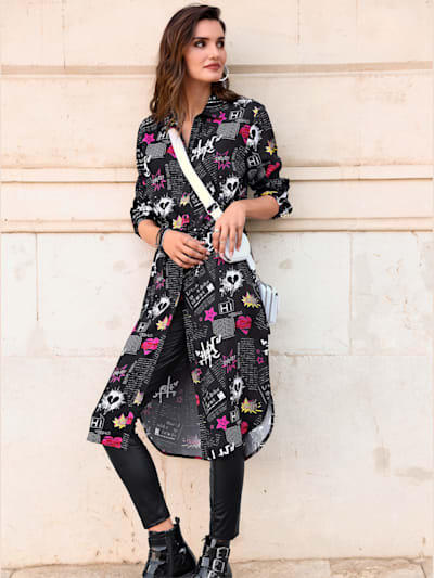 Robe-chemisier qualité tissée