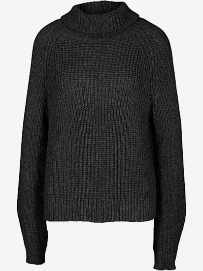 Pull à col roulé coupe décontractée