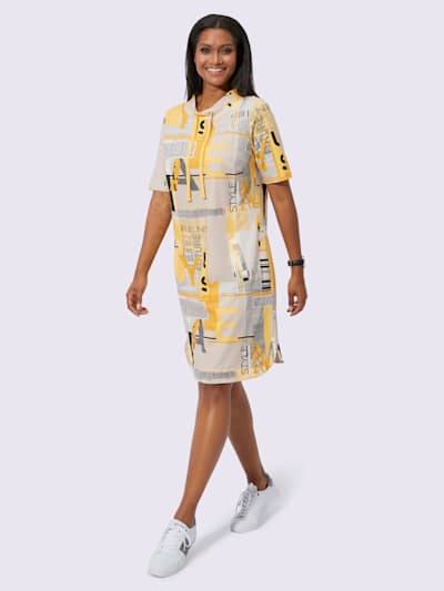 Robe en jersey coupe affinante
