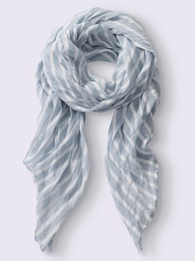 Foulard motif à rayures mode