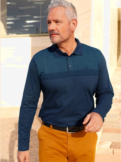 Polo à manches longues