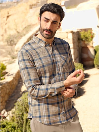 Chemise en flanelle qualité flanelle