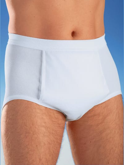 Slip spécial incontinence fente latérale