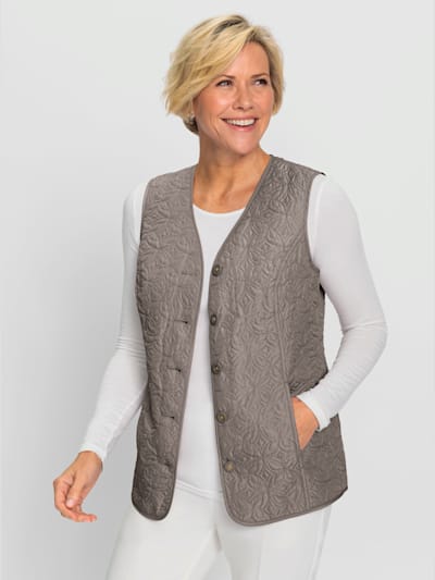 Gilet Sans Manches Femme - Polaire Doublée Sherpa - Léger, Chaud, Déperlant - Pour Automne Et Hiver - Taille S à XXL - 10