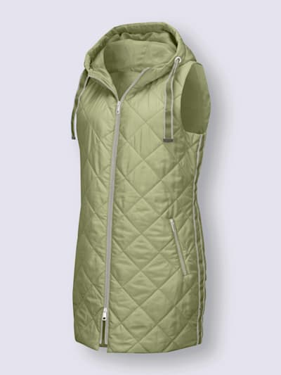 Gilet long jolie coupe longue moderne