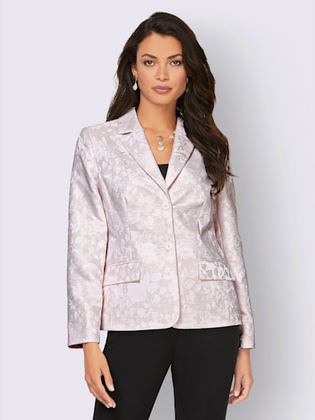 Blazer jacquard de qualité