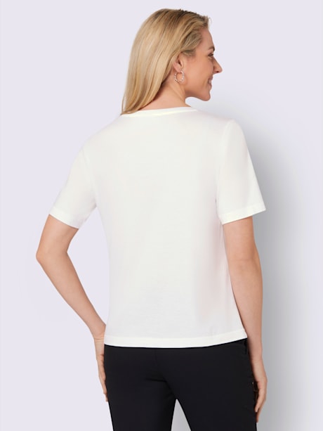T-shirt 50% coton et 50% modal