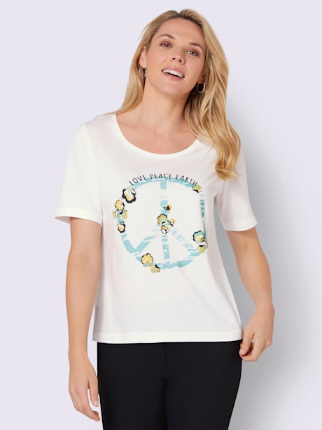 T-shirt 50% coton et 50% modal