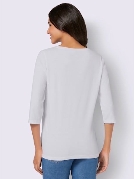 T-shirt à manches 3/4 imprimé