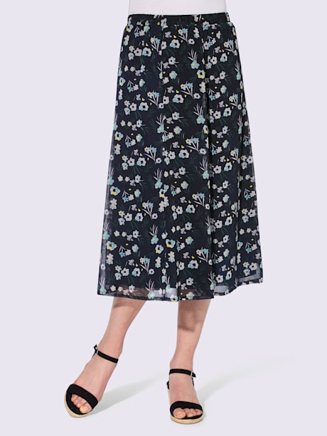 Jupe opaque avec doublure
