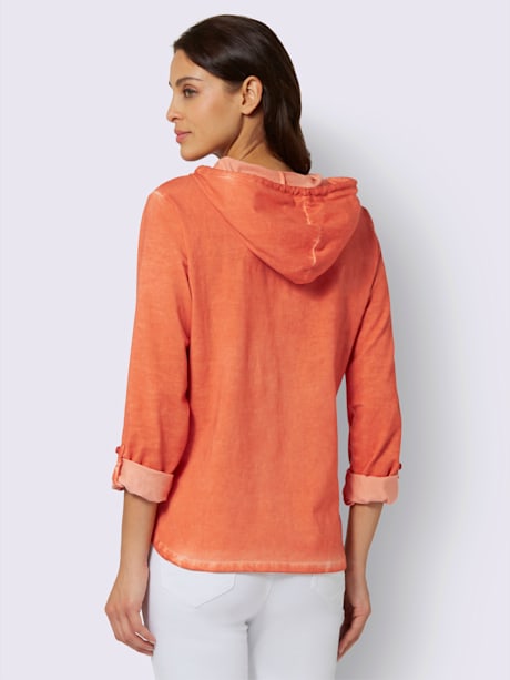 T-shirt à capuche qualité coton
