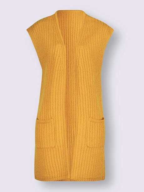 Gilet long entretien facile