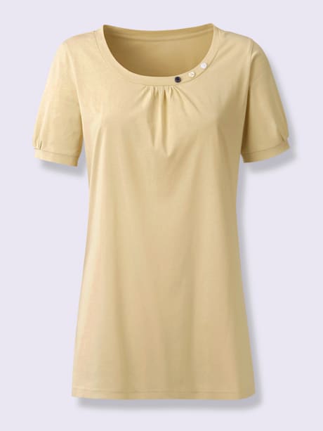 T-shirt long coupe longue affinante