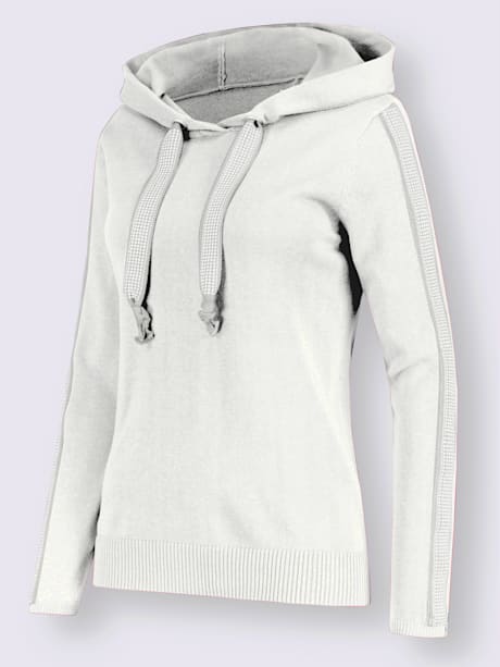 Pull à capuche 50% coton