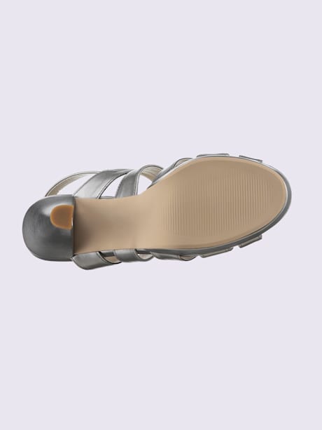 Sandales cuir velours de chèvre ou synthétique de qualité