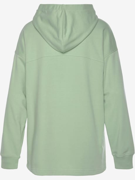 Sweatshirt à capuche capuche doublée avec lien à nouer
