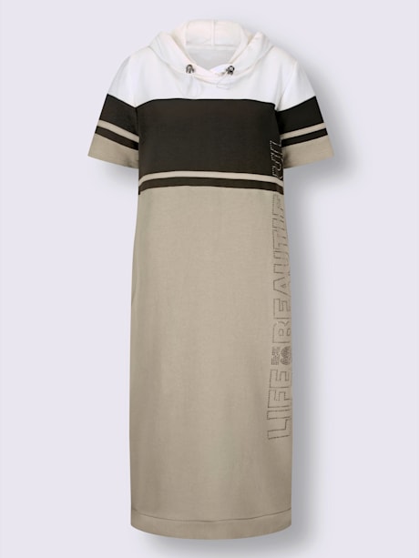 Robe en jersey affinant