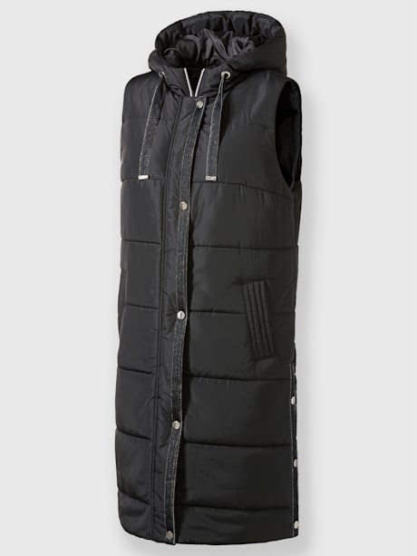 Gilet matelassé à capuche