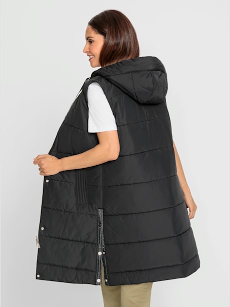 Gilet matelassé à capuche