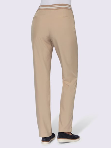 Pantalon jolis contrastes
