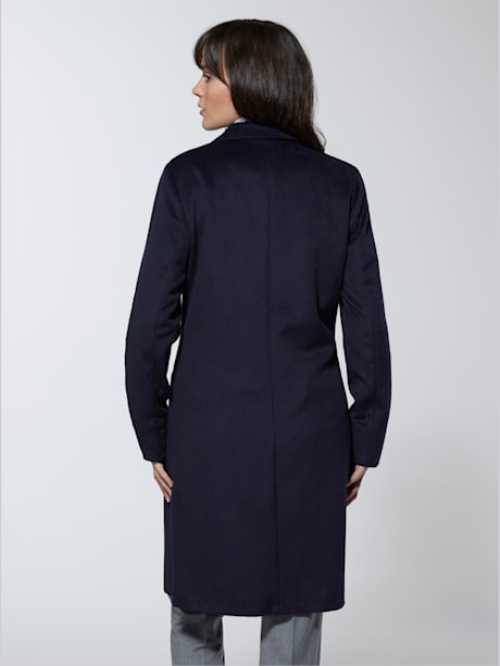 Long manteau femme coupe blazer