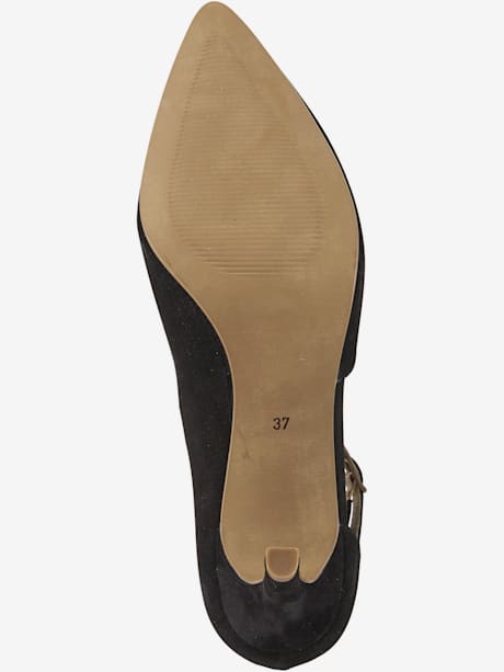 Escarpins cuir velours de chèvre