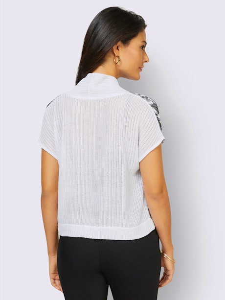 Veste légère motif structuré tendance