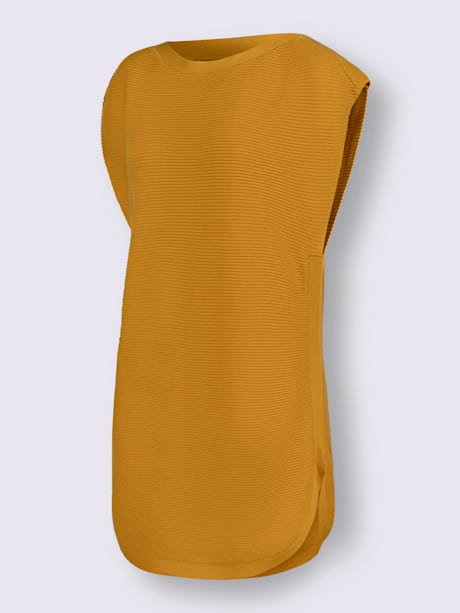 Débardeur en tricot mélange de cotons agréable