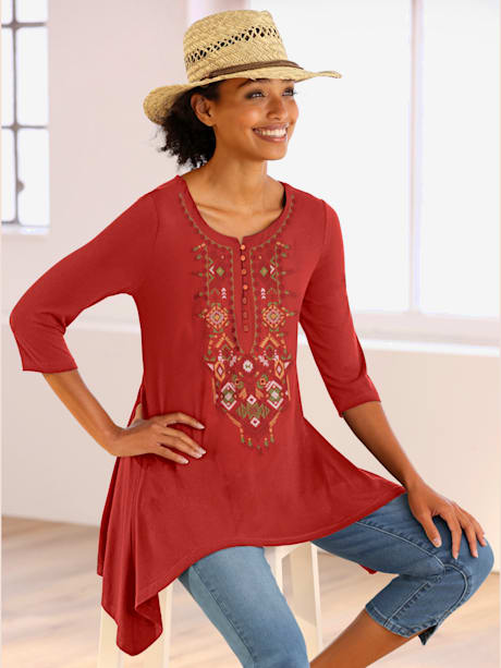 Shirt superbe style ethnique