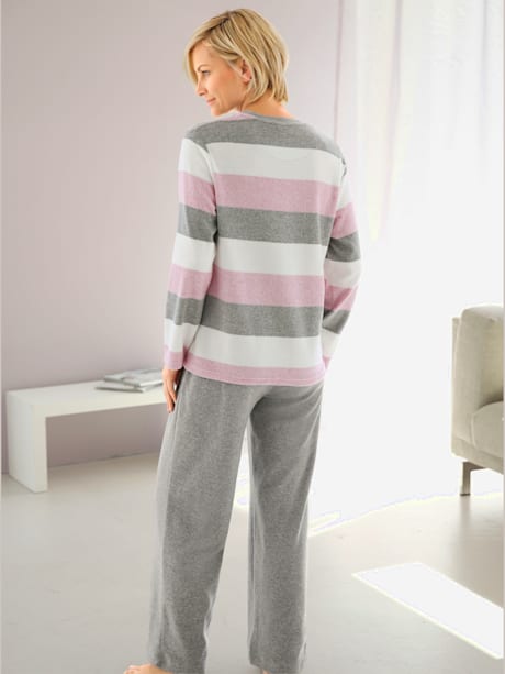 Pyjama éponge à fibres fines douce