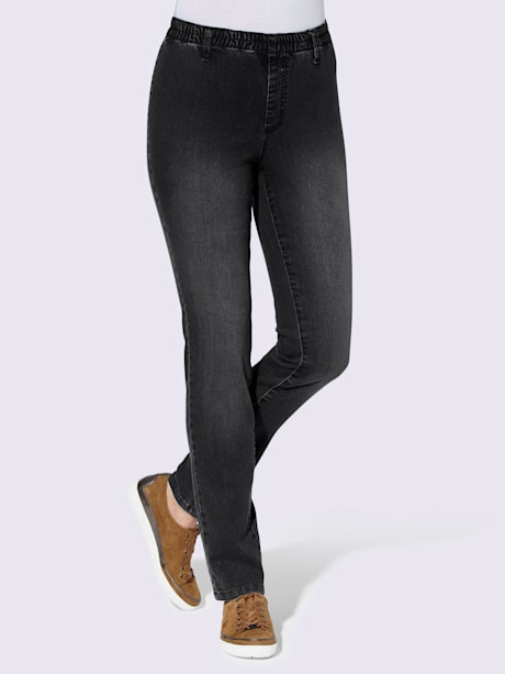 Jean ceinture élastique confortable