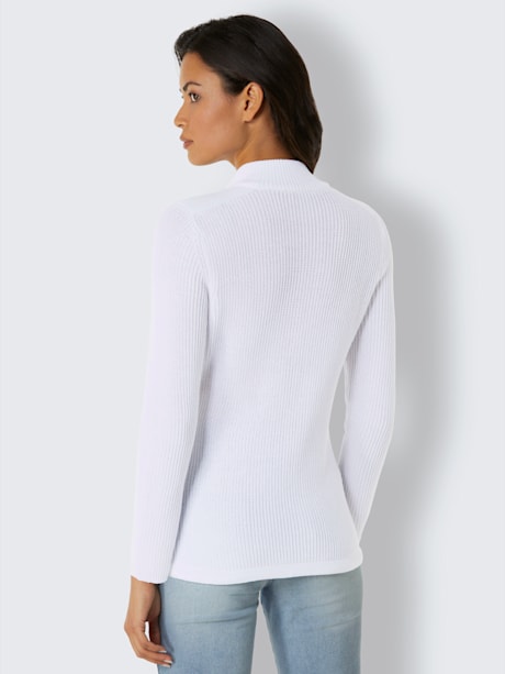 Pull camionneur en coton mercerisé