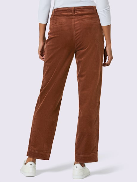 Pantalon velours côtelé coton/modal qualité velours