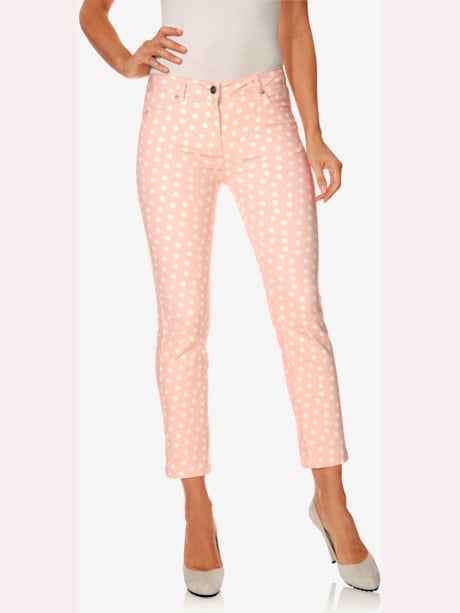 Pantalon effet ventre plat coupe skinny