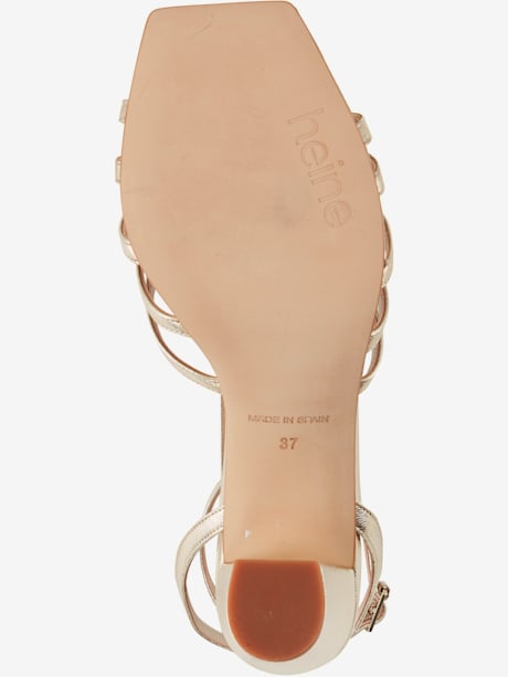 Sandales cuir nappa chèvre doux