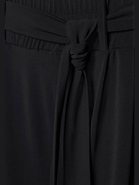 Jupe-culotte légère rayée ou noire