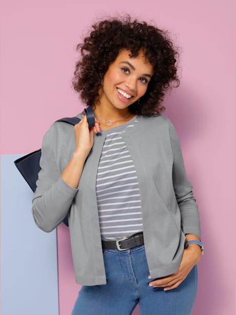 Veste légère fermeture crochets