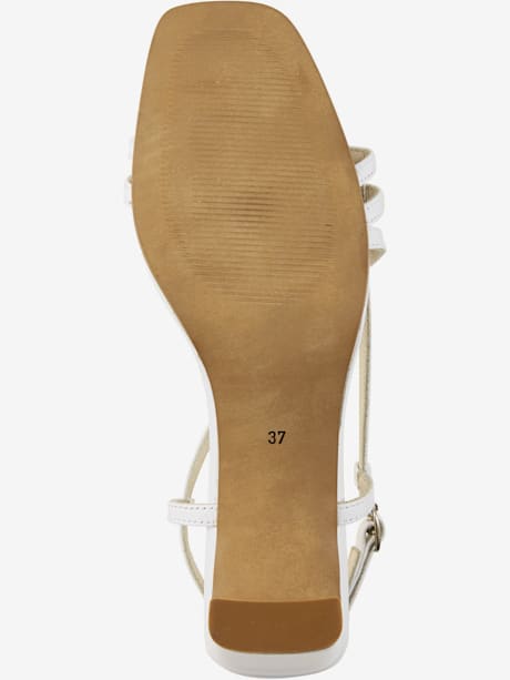 Sandales cuir nappa chèvre doux