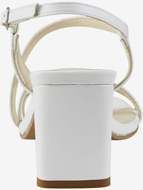 Sandales cuir nappa chèvre doux