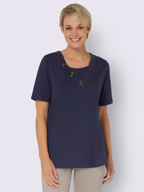 T-shirt 2 en 1 aspect 2 en 1